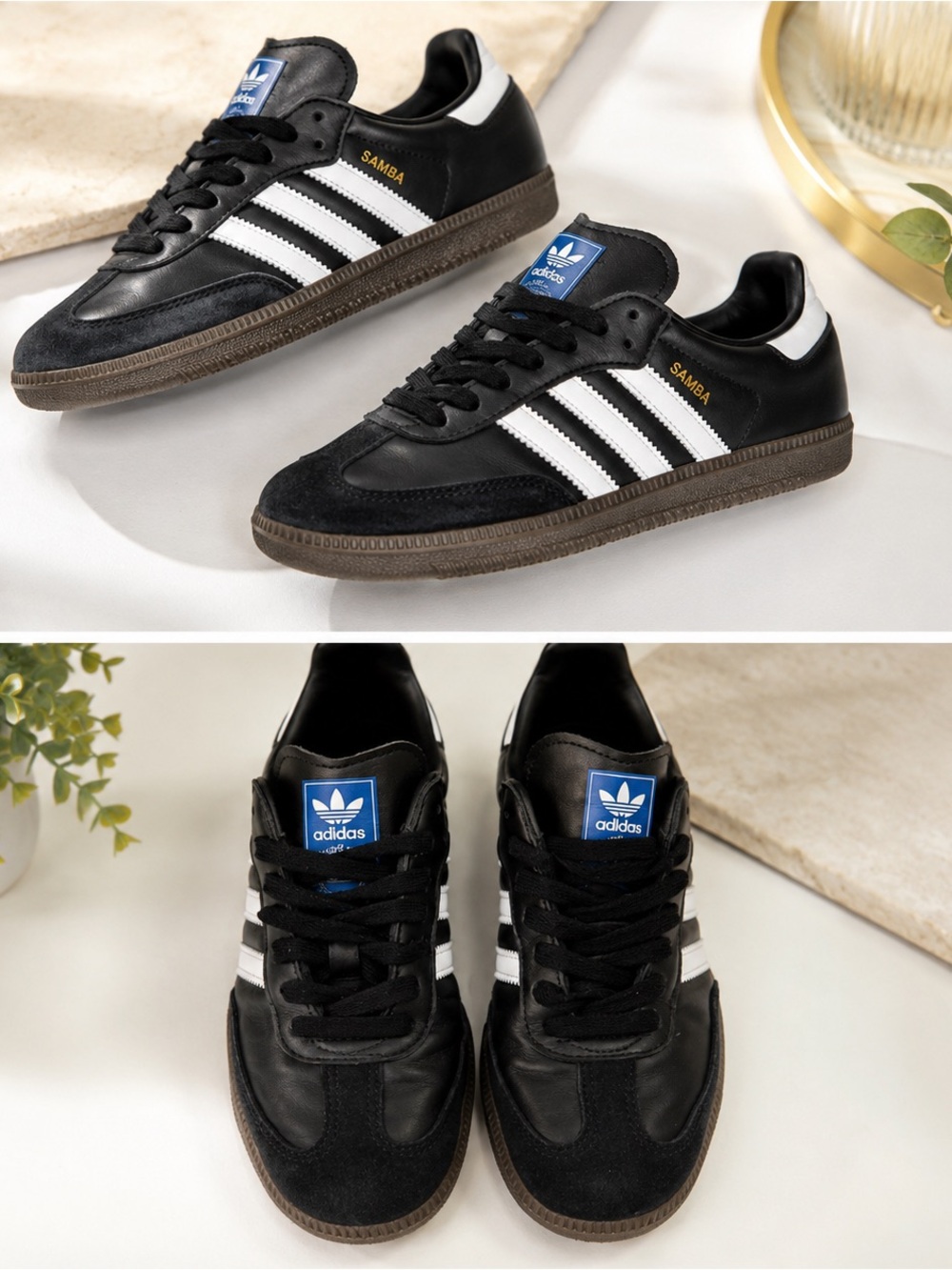 Adidas Samba OG Black White Gum Sneakers - Women’s Size 5.5 / Men’s 5 🔥
Style /